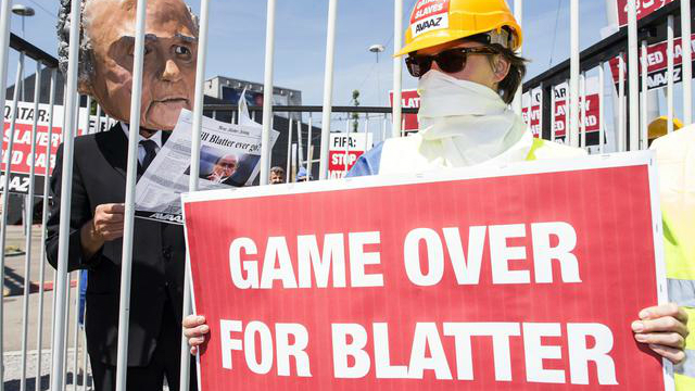 Game Over per Blatter, Condannato