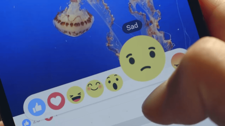 Facebook reactions