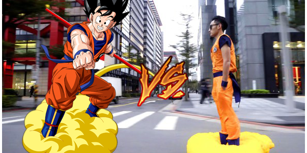 Hoverboard Goku Cosplayer.png