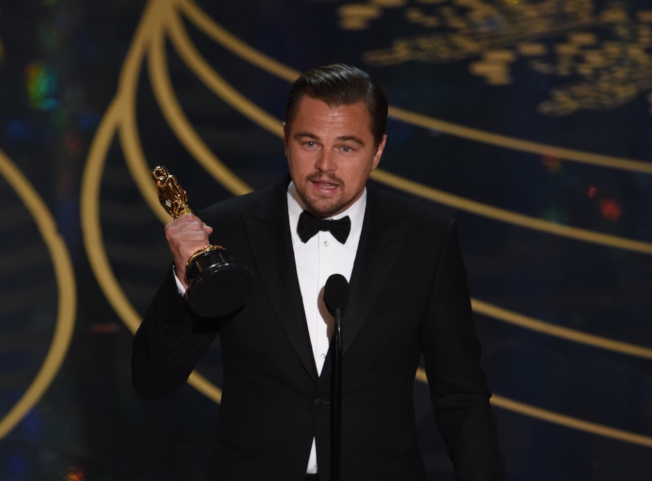 Leonardo DiCaprio ha vinto l'Oscar